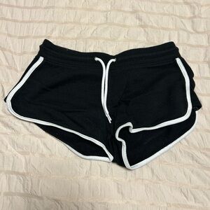 Black Women's Athletic Shorts